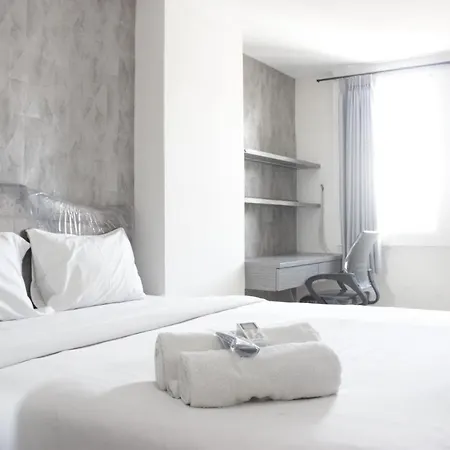 Simply 2Br Without Living Room Apartment At Parahyangan Residence By Travelio